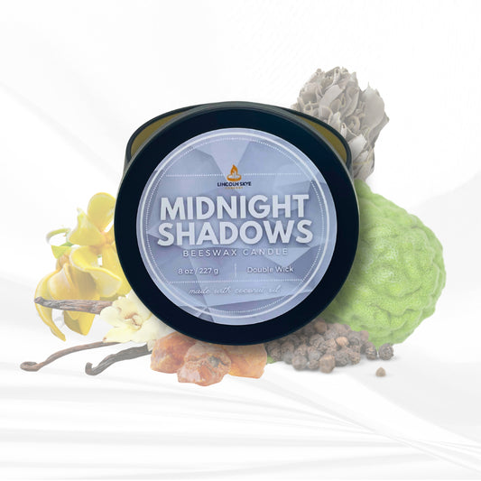 Midnight Shadows | Beeswax Candle