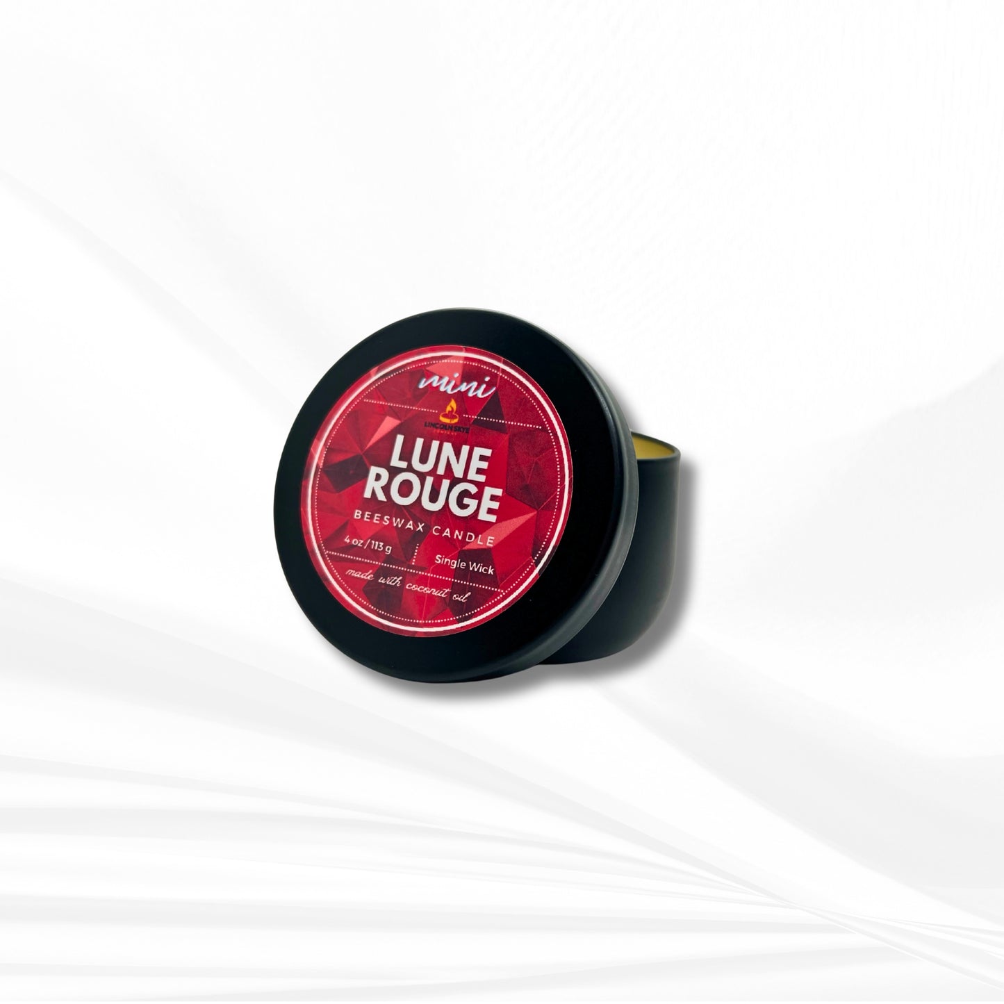 Lune Rouge | Beeswax Candle Mini