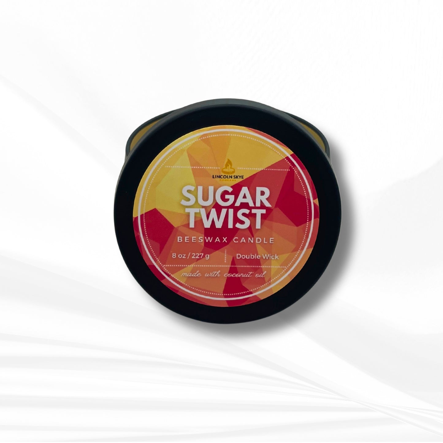 Sugar Twist | Beeswax Candle