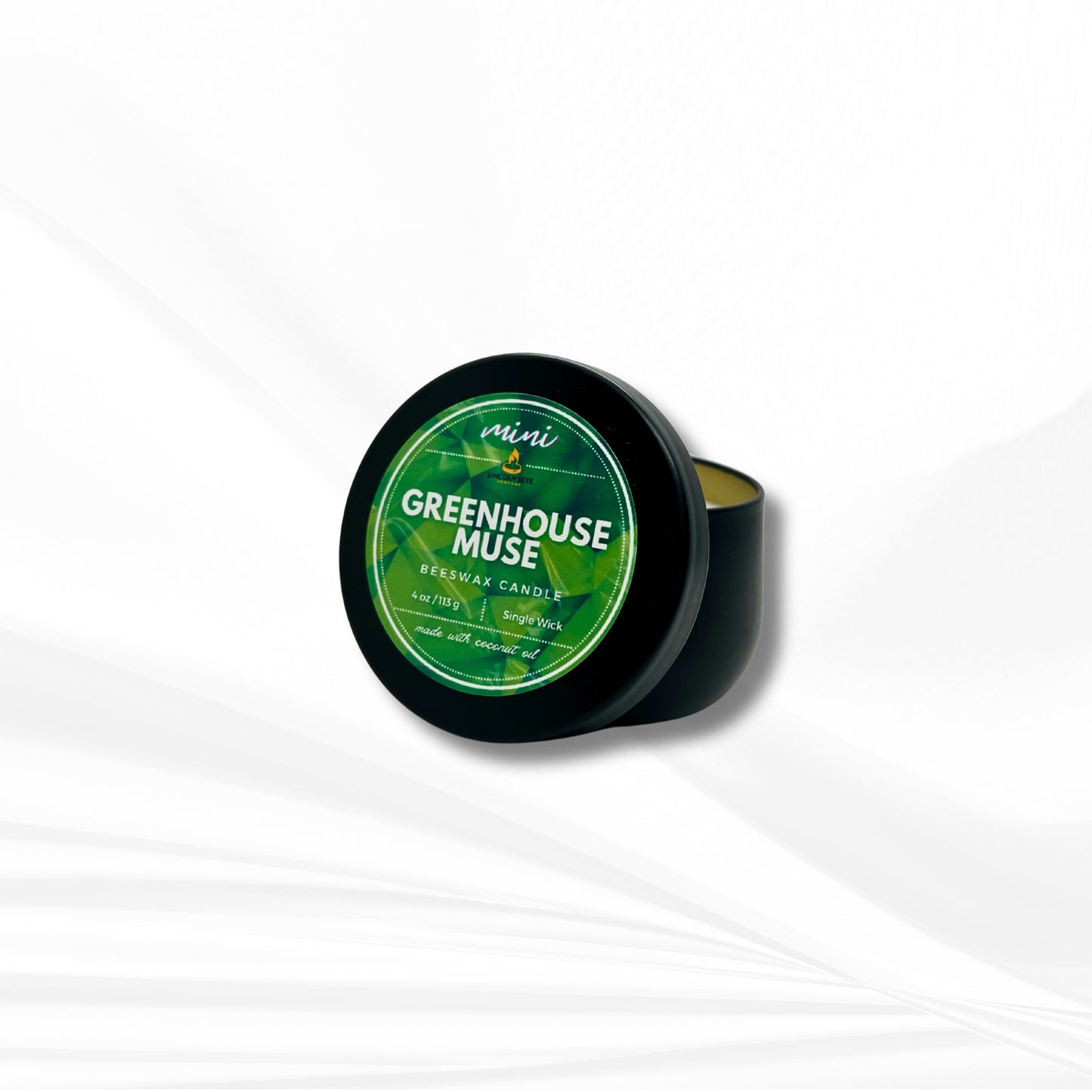 Greenhouse Muse | Beeswax Candle Mini