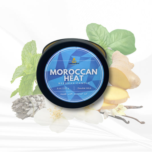 Moroccan Heat | Beeswax Candle