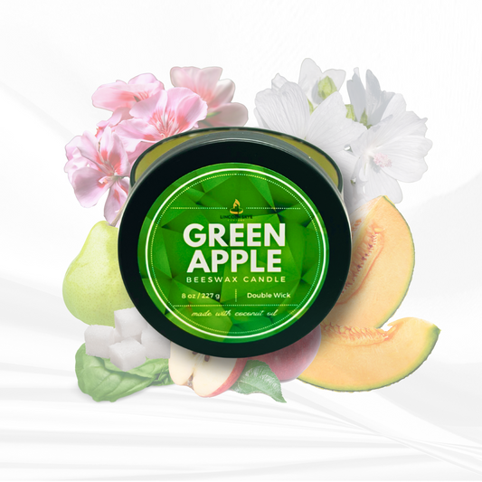 Green Apple | Beeswax Candle