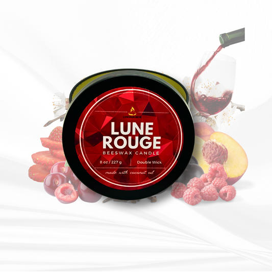 Lune Rouge | Beeswax Candle