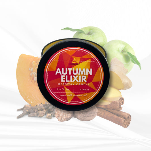 Autumn Elixir | Beeswax Candle