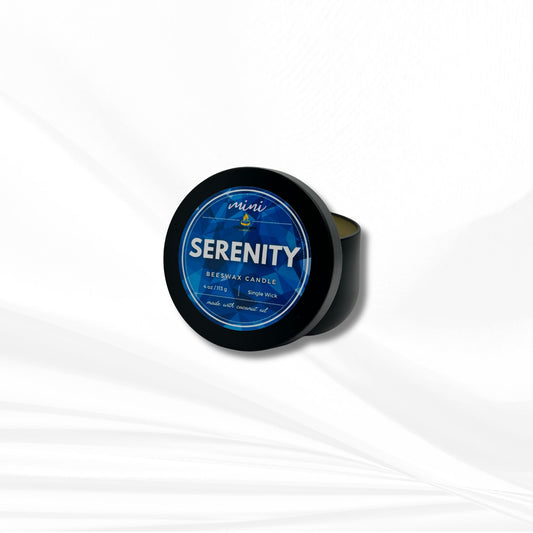 Serenity | Beeswax Candle Mini