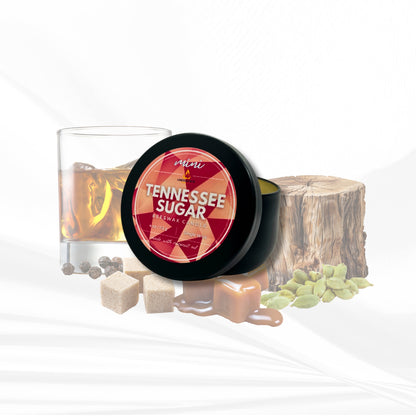 Tennessee Sugar | Beeswax Candle Mini